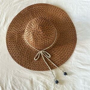Handmade wide brim floppy sun hat
